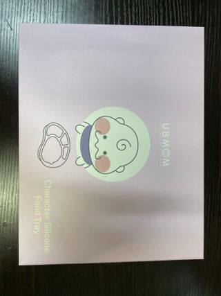 유비맘 캐릭터 실리콘 흡착 식판_색상 랜덤발송 — 5점을 준 리뷰어가 2021년 1월 올린 사용 사진