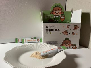 아이비웰니스 빵순이 식탁 위의 필수템! 빵순이 효소 키위맛 100포 + 석류맛 14포 (총 114포) — 5점을 준 리뷰어가 2022년 12월 올린 사용 사진