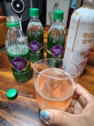 몽베스트 Montbest with Sparkling water Lime20병 — 5점을 준 리뷰어가 2022년 8월 올린 사용 사진