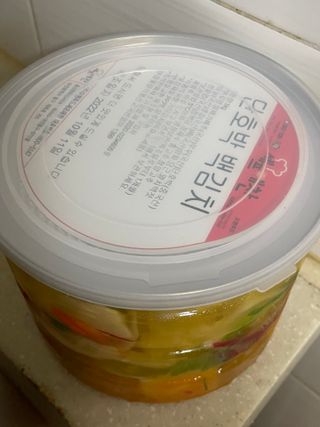 셰프애찬 단호박 백김치 1kg — 5점을 준 리뷰어가 2022년 10월 올린 사용 사진