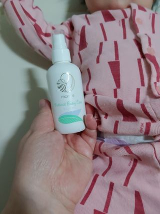 mom e 맘이 내추럴 베이비 케어 크림+바디오일 — 4.5점을 준 리뷰어가 2021년 1월 올린 사용 사진