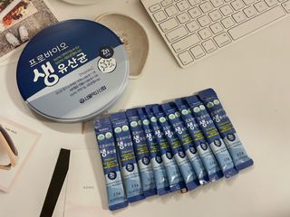 서울약사신협_프로바이오생유산균_2.5G x 100포 — 5점을 준 리뷰어가 2021년 5월 올린 사용 사진