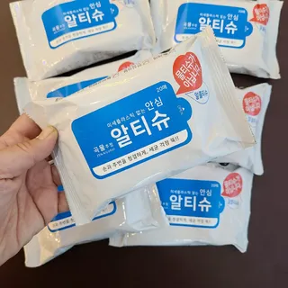 [엠메이데이] 안심 알티슈 20매 x 7 — 4.5점을 준 리뷰어가 2022년 2월 올린 사용 사진