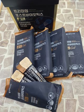 서울약사신협_프리미엄포스트바이오틱스골드_5g x 50포 — 5점을 준 리뷰어가 2021년 3월 올린 사용 사진