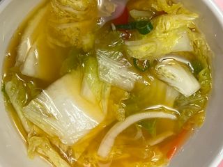 셰프애찬 단호박 백김치 1kg — 5점을 준 리뷰어가 2022년 10월 올린 사용 사진