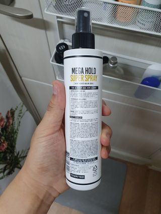 다슈코리아 다슈 포 맨 프리미엄 메가 홀드 슈퍼 스프레이 250ml — 5점을 준 리뷰어가 2021년 4월 올린 사용 사진