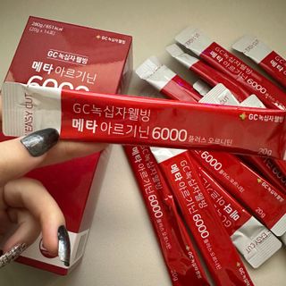메타아르기닌 GC녹십자웰빙 메타 아르기닌 6000 플러스 오르니틴 — 5점을 준 리뷰어가 2022년 11월 올린 사용 사진
