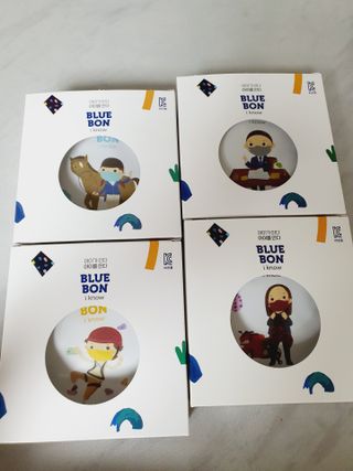[블루 본 아이노우] 유아용 컬러마스크 40 PCS SET 2중 택 1 — 5점을 준 리뷰어가 2021년 5월 올린 사용 사진