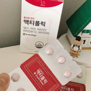 [리노브] 4세대 활성엽산 액티폴릭 270mg x 30정 — 5점을 준 리뷰어가 2022년 7월 올린 사용 사진