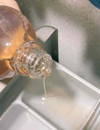 라라앤모어 유아 액체세제+세탁기클리너 — 5점을 준 리뷰어가 2022년 3월 올린 사용 사진