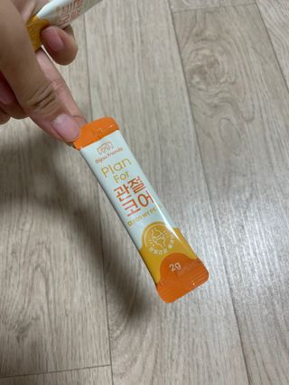 비쥬프렌즈 플랜 포 관절코어 — 5점을 준 리뷰어가 2022년 8월 올린 사용 사진