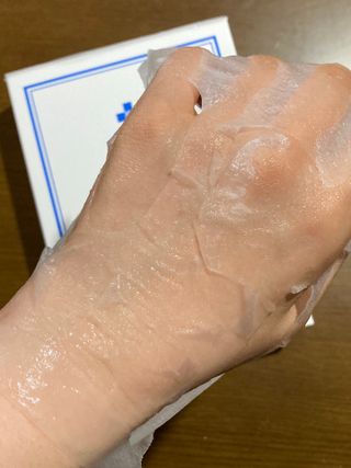 닥터마시멜로 닥터마스멜로 마블러스 아쿠아 클리닉 마스크 — 5점을 준 리뷰어가 2021년 6월 올린 사용 사진