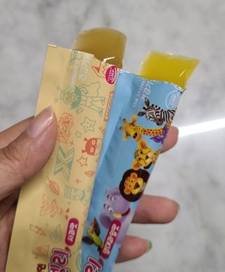 다나음 셀렌에 빠진 아연면역젤리 열대과일맛+사과맛 — 5점을 준 리뷰어가 2023년 8월 올린 사용 사진