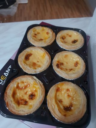 디앙뜨 포르투갈 에그타르트 오리지널 맛+패션후르츠 맛 중 택1 — 5점을 준 리뷰어가 2021년 8월 올린 사용 사진