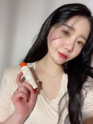12월 15일 출시, 건강기능식품 브랜드 본리브 나 다운 시작 제품 3종 — 5점을 준 리뷰어가 2020년 12월 올린 사용 사진