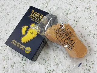 제이제이바이오 닥터풋 허브발비누 — 3점을 준 리뷰어가 2021년 12월 올린 사용 사진