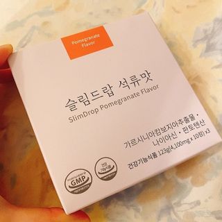 [슬림드랍] 건기식 다이어트 보조제 겸 비타민 — 4점을 준 리뷰어가 2021년 12월 올린 사용 사진
