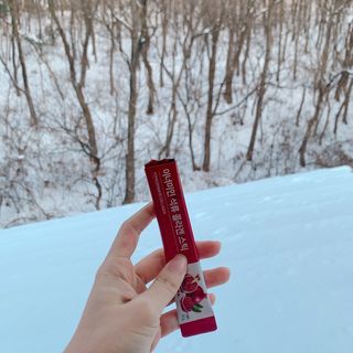 이너미인 석류 콜라겐 스틱 — 4.5점을 준 리뷰어가 2021년 1월 올린 사용 사진