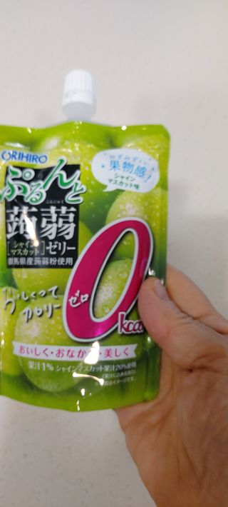 ORIHIRO 오리히로 곤약젤리 제로칼로리 130g 4종 4팩(맛별로 1팩씩) — 5점을 준 리뷰어가 2023년 1월 올린 사용 사진