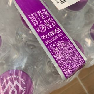 몽베스트 [MONTBEST]위드어스 500mL 20병 — 5점을 준 리뷰어가 2022년 6월 올린 사용 사진