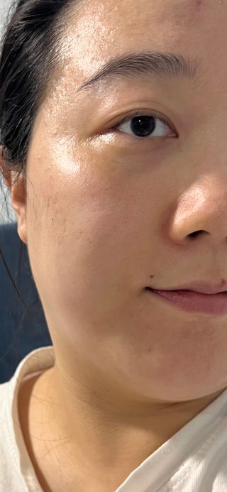 스킨큐어 산다화 울트라 젠틀 약산성 세안제 — 4점을 준 리뷰어가 2022년 8월 올린 사용 사진