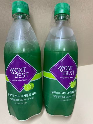 몽베스트 Montbest with Sparkling water Lime20병 — 5점을 준 리뷰어가 2023년 1월 올린 사용 사진