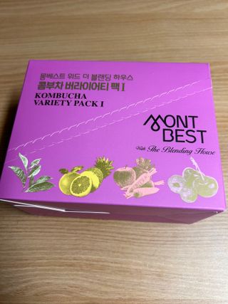 [몽베스트] 위드더 블랜딩 하우스 콤부차 _ 버라이어티팩 — 5점을 준 리뷰어가 2024년 3월 올린 사용 사진