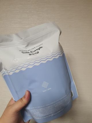실크가글 실크단백질 함유 구강청결제 11ml 50포 — 5점을 준 리뷰어가 2021년 9월 올린 사용 사진