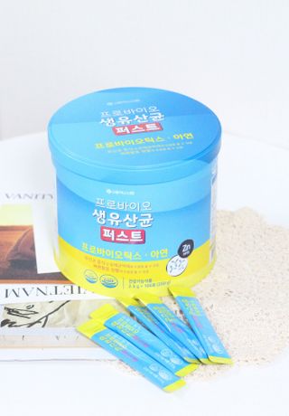 헬스업 프로바이오 생유산균 퍼스트 新 — 5점을 준 리뷰어가 2021년 6월 올린 사용 사진