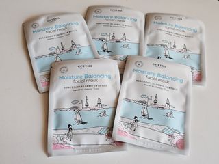 세뚜아(Cettua) [세뚜아] 모이스처 밸런싱 페이셜 마스크 Cettua Moisture Balancing Facial Mask 5매 — 5점을 준 리뷰어가 2024년 3월 올린 사용 사진
