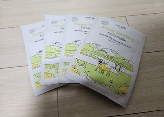 세뚜아(Cettua) 나우[세뚜아] 포레스트 수딩 마스크 Cettual Forest  Soothing Mask 4매 — 5점을 준 리뷰어가 2024년 3월 올린 사용 사진