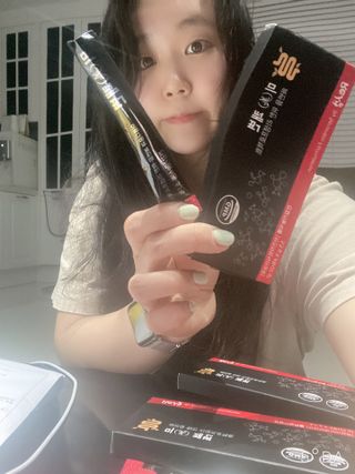 새롬바이오 리생 [미쾌변] 차전자피 식이섬유 건강기능식품 3팩 — 4점을 준 리뷰어가 2021년 6월 올린 사용 사진