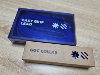 베이컨박스 [BACON] 고아웃클럽 이지그립 리드줄, 목줄 세트-BLUE — 5점을 준 리뷰어가 2021년 7월 올린 사용 사진