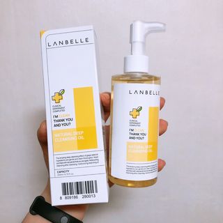 랑벨 내츄럴 딥 클렌징 오일 200ml (저자극 약산성 천연 클렌징) — 5점을 준 리뷰어가 2022년 5월 올린 사용 사진