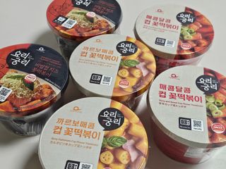 프리 [요리궁리] 타입 B (매콤,치즈,매콤까르보) 꽃떡볶이 6개입 세트 — 5점을 준 리뷰어가 2025년 2월 올린 사용 사진
