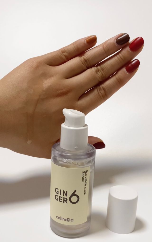GINGER6 라이크 화이트 스노우 세럼 리뷰 사진