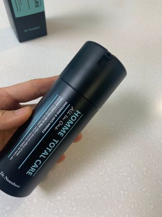 Dr.느루벗 느루벗 옴므 토탈 케어 올인원 118ml 남자 남성 스킨 로션 에센스 크림 화장품 — 5점을 준 리뷰어가 2021년 2월 올린 사용 사진