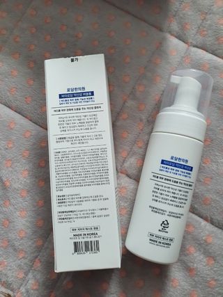 [바이로담] 저자극 약산성버블 폼 폼클렌징 150ml — 2.5점을 준 리뷰어가 2021년 3월 올린 사용 사진