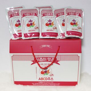 본황칠 이즙이 맛즙 ABC주스 30EA — 5점을 준 리뷰어가 2022년 8월 올린 사용 사진
