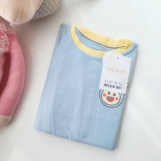유비맘 캔디팡팡 내의/내복 상하 세트 — 5점을 준 리뷰어가 2021년 3월 올린 사용 사진