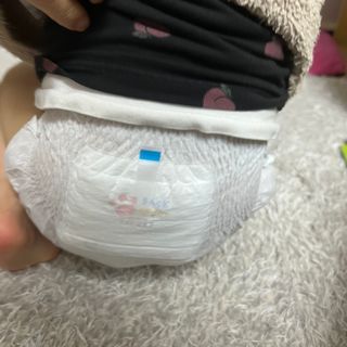 쿠잉 에어드라이  풀커버 팬티기저귀 (L/XL/XXL/XXXL) 1팩 — 5점을 준 리뷰어가 2023년 1월 올린 사용 사진