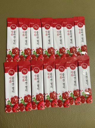 함초록 Rg+ 석류콜라겐젤리 — 5점을 준 리뷰어가 2021년 3월 올린 사용 사진
