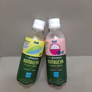더그레잇티 콤부차 [매일유업] 더그레잇티 44kcal 콤부차 300ml *12개입 (오리지널 6개+베리리치 6개) — 4점을 준 리뷰어가 2023년 8월 올린 사용 사진