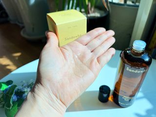 스킨큐어 산다화 비타민c 화이트닝 토너 150ml — 5점을 준 리뷰어가 2022년 2월 올린 사용 사진