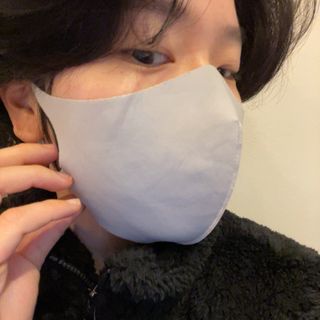 [에이블밤부] 리퓨어 쿠퍼 마스크 10color — 4점을 준 리뷰어가 2021년 1월 올린 사용 사진