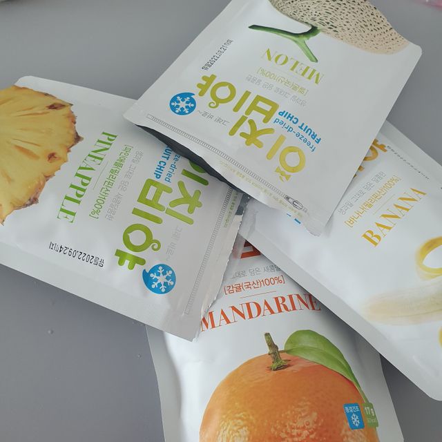 동결건조 과일칩 이치비야 4종 set 리뷰 사진