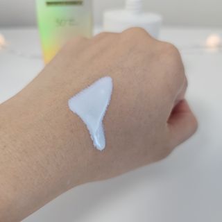 아이레시피 모이스트터치 스포츠 선밀크 50ml (SPF50+ PA+++) — 4점을 준 리뷰어가 2023년 6월 올린 사용 사진