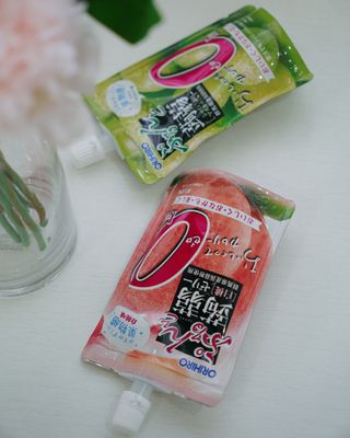 ORIHIRO 오리히로 곤약젤리 제로칼로리 130g 4종 4팩(맛별로 1팩씩) — 5점을 준 리뷰어가 2023년 2월 올린 사용 사진