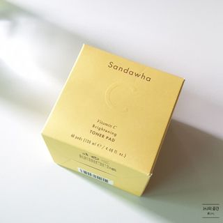 산다화 비타민씨 화이트닝 토너 패드 — 5점을 준 리뷰어가 2023년 6월 올린 사용 사진