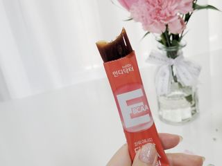 인디닥터 면역 생생 핑크 이뮨 젤리 + 타이탄 BCAA 프로틴 젤리스틱 — 5점을 준 리뷰어가 2022년 5월 올린 사용 사진